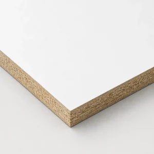 Panneau mélaminé blanc pour meuble intérieur