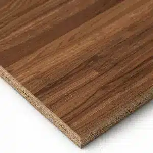 Panneau aggloméré décor noyer pour agencement intérieur