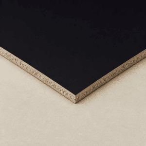 Panneau mélaminé noir pour agencement